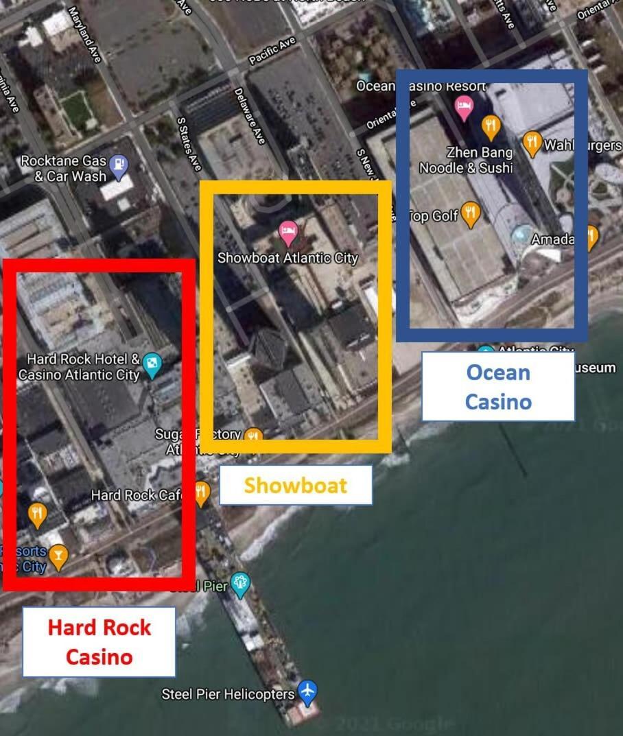 Cozysuites Beachfront 2Br 3Ba Condo Atlantic City Exterior photo